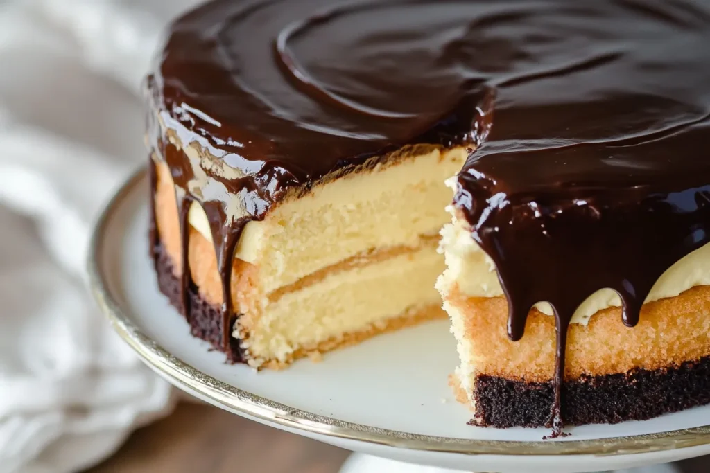 Boston Cream Cake Recipe