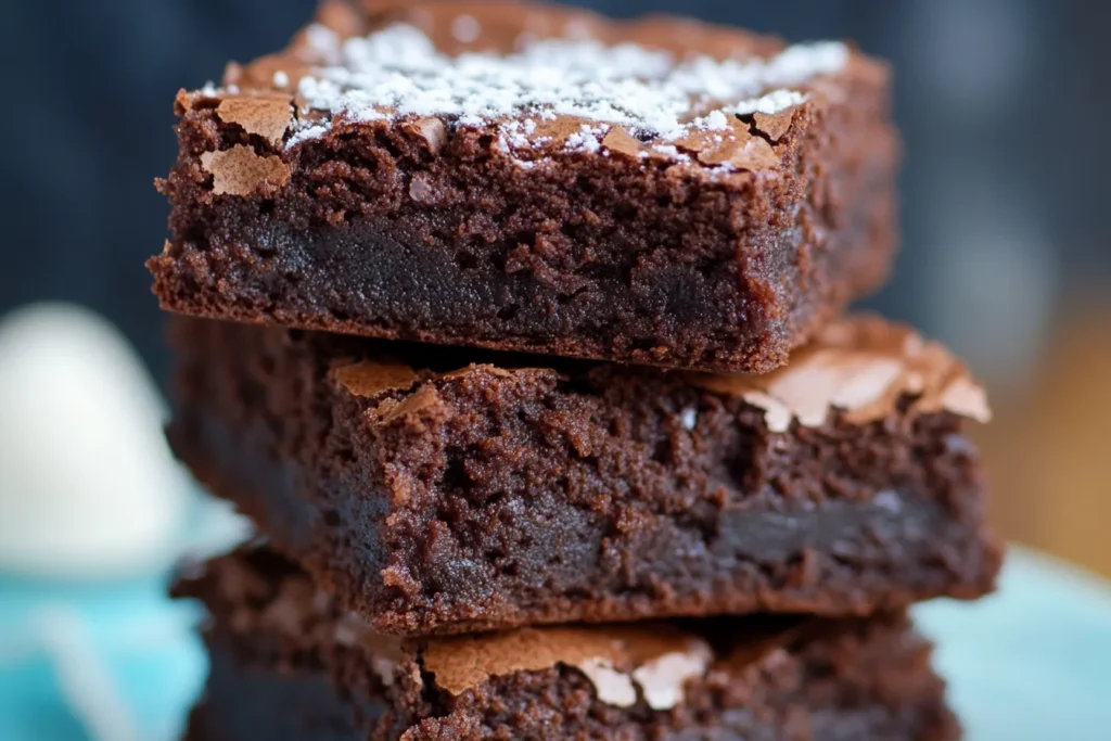 What makes brownies fudgy vs cakey