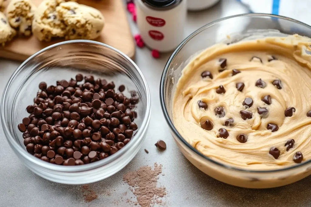 What is the difference between cookie and cake batter