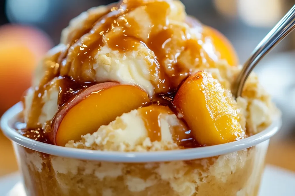 What Is Peach Cobbler Topping Made Of