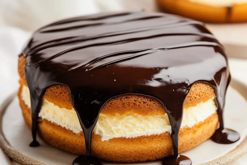 What is Boston cream filling made of