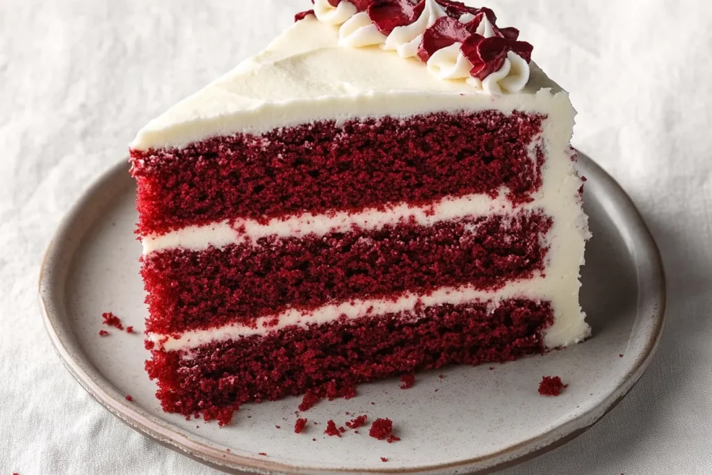 What makes red velvet cake different