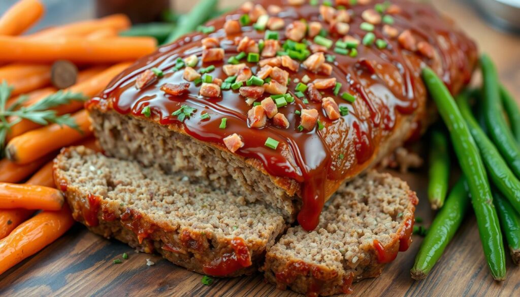 What do you put on top of a meatloaf