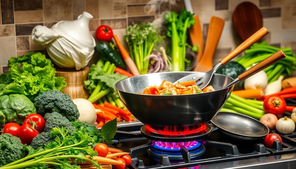 What are the 3 rules of stir-frying