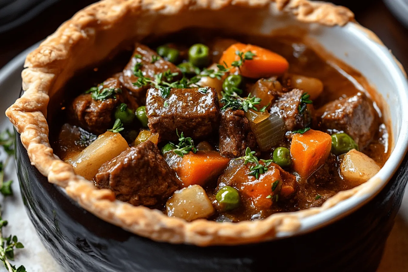 beef pot pie recipe