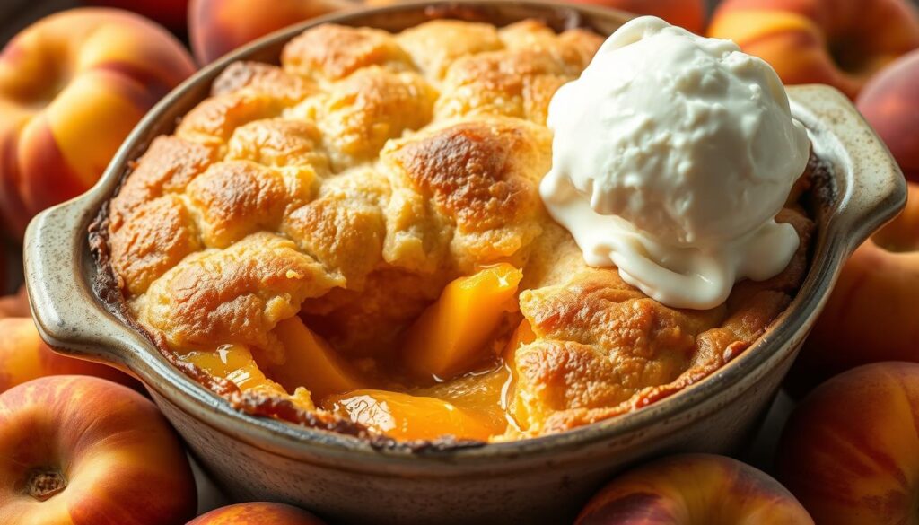 peach cobbler recipe with cake mix