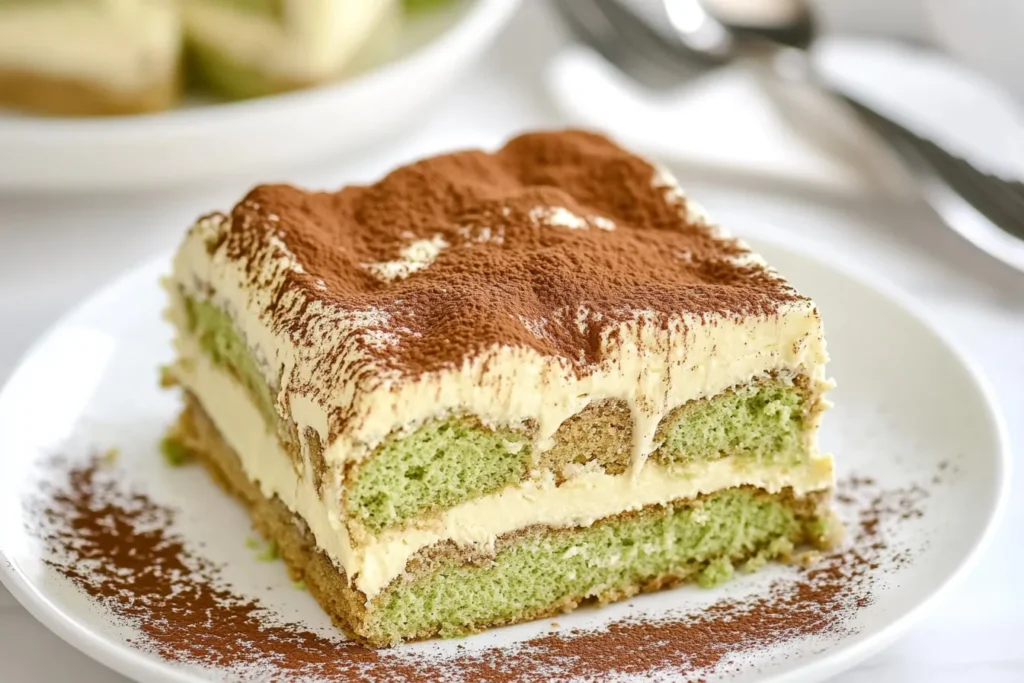 matcha tiramisu