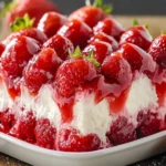 Easy Strawberry Poke Cake Recipe - Perfect Summer Dessert 6 strawberry poke cake recipe