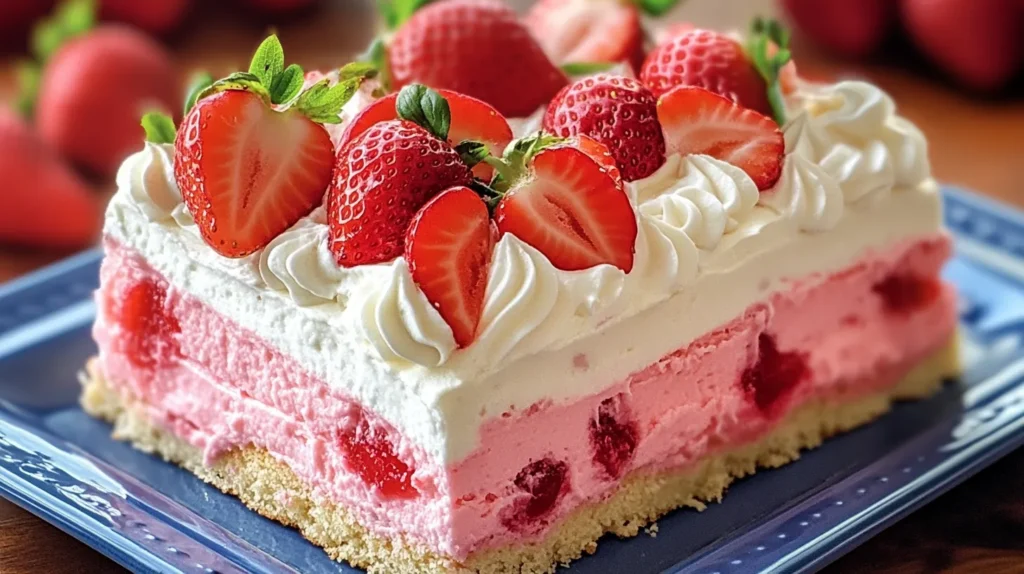 strawberry poke cake recipe 