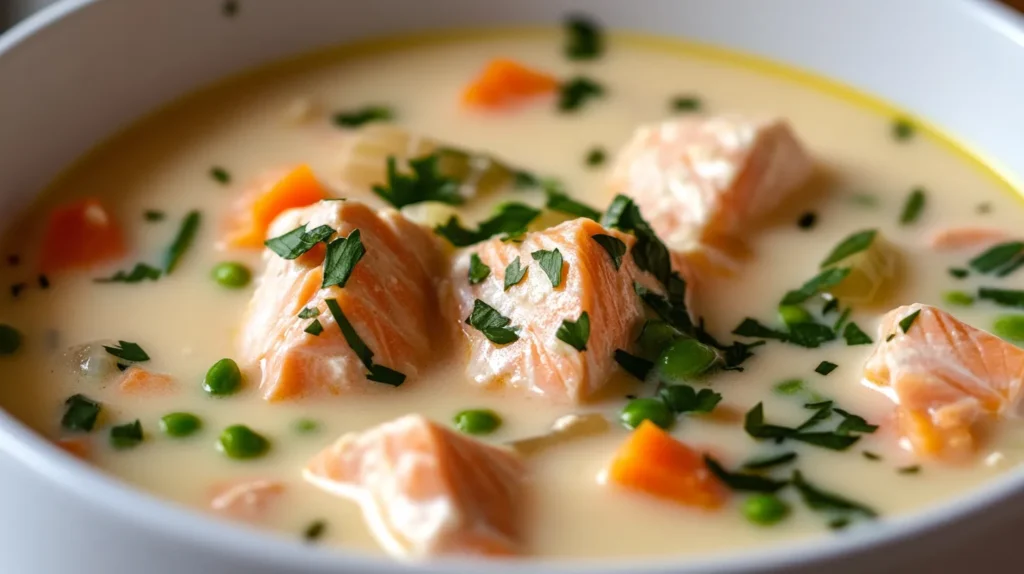 salmon soup recipe