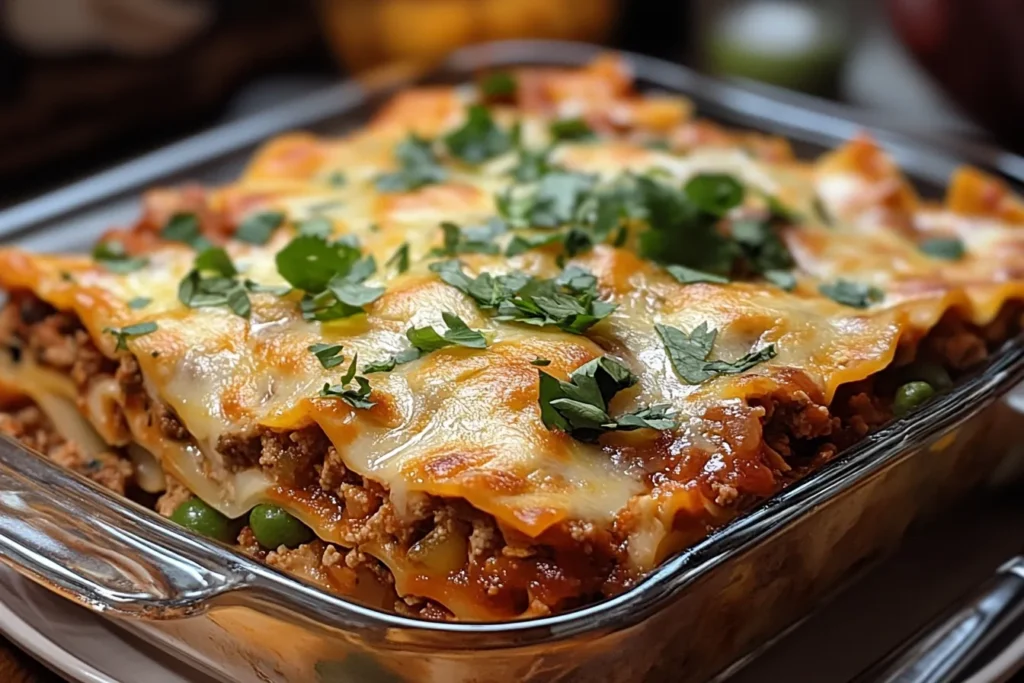 taco lasagna recipe