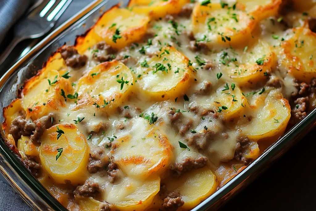 hamburger potato casserole