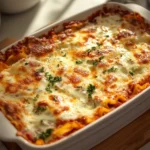 What do Italians eat with lasagne