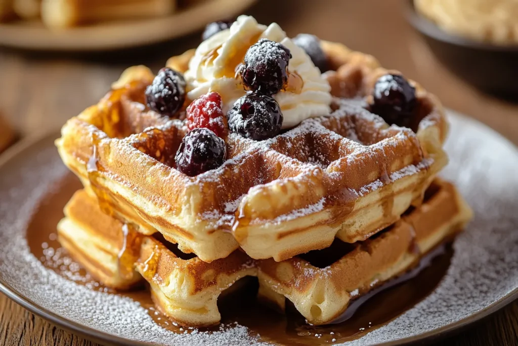 What is the secret to making good waffles?