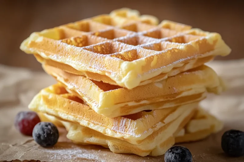 What is the secret to making good waffles?