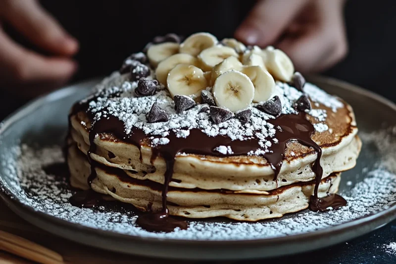 chocolate chip pancake