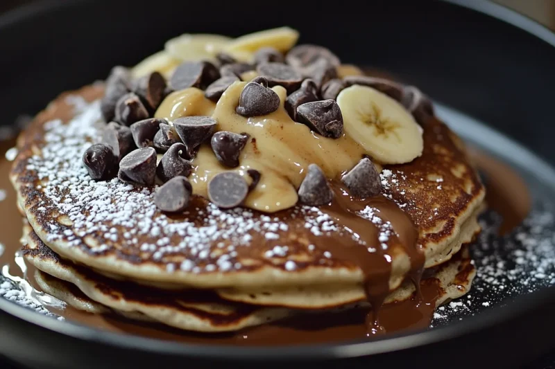 chocolate chip pancake