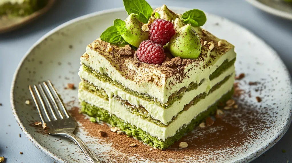 matcha tiramisu 