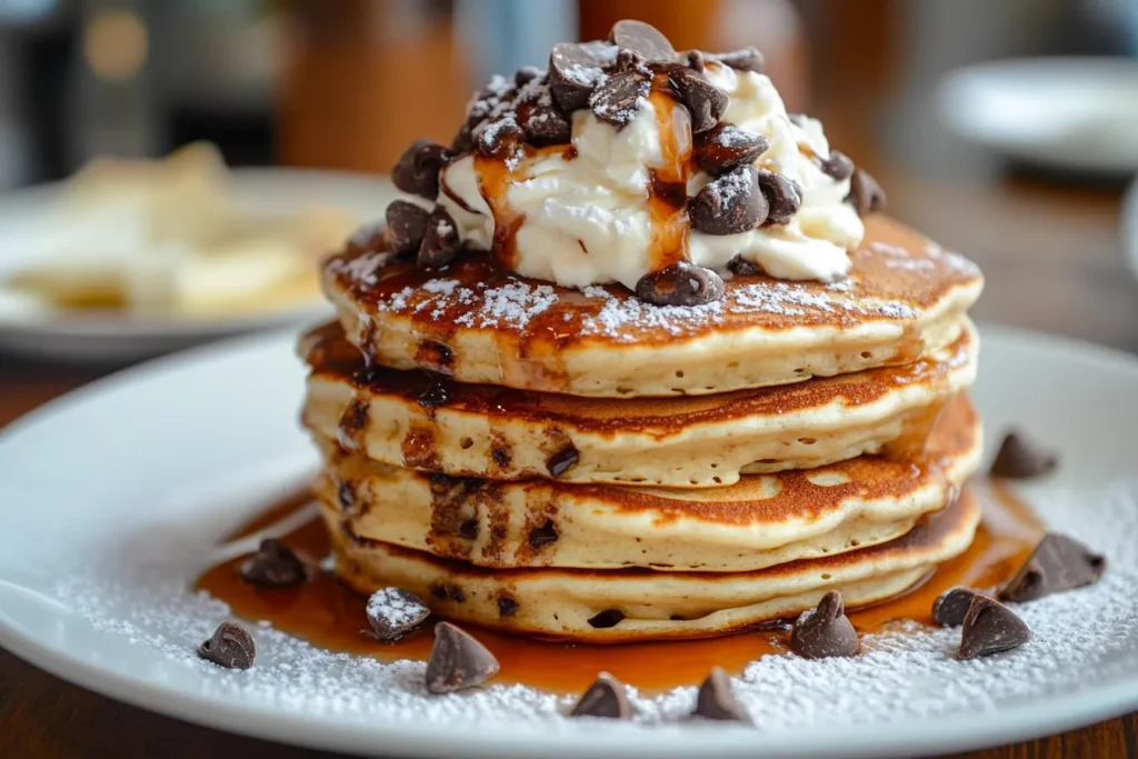 chocolate chip pancake