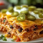 What to eat with taco lasagna