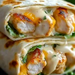 Cheesy Garlic Chicken Wraps: 7 Wonderful Secret Recipes 8 Cheesy Garlic Chicken Wraps