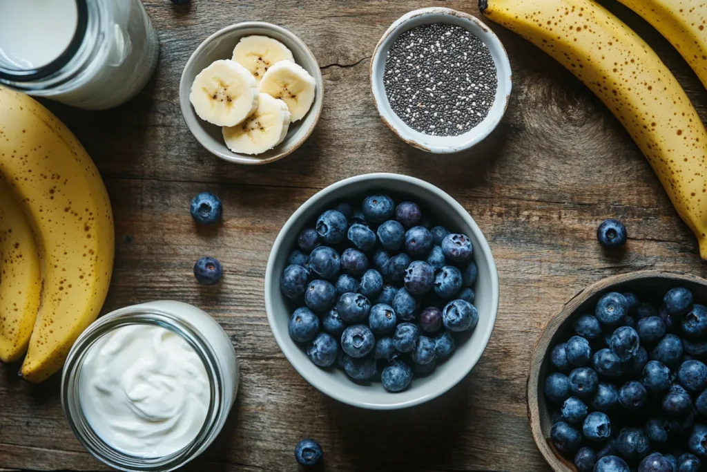 Banana-Blueberry Smoothie