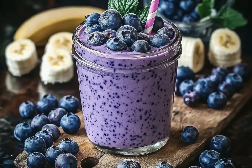 Banana-Blueberry Smoothie