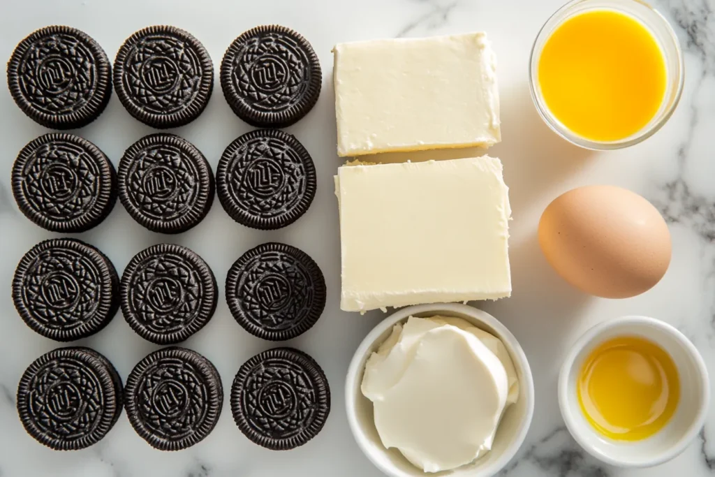 Oreo Cheesecake Bars