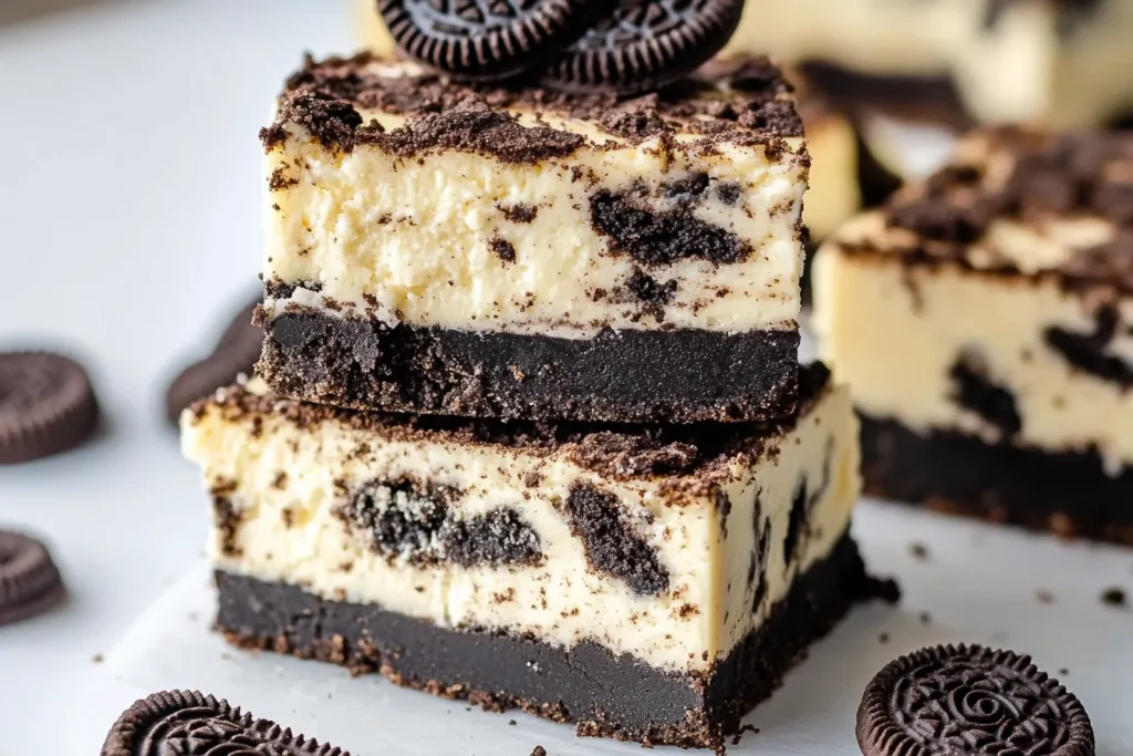 Oreo Cheesecake Bars