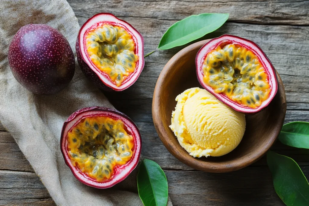 Passion Fruit Ice Cream