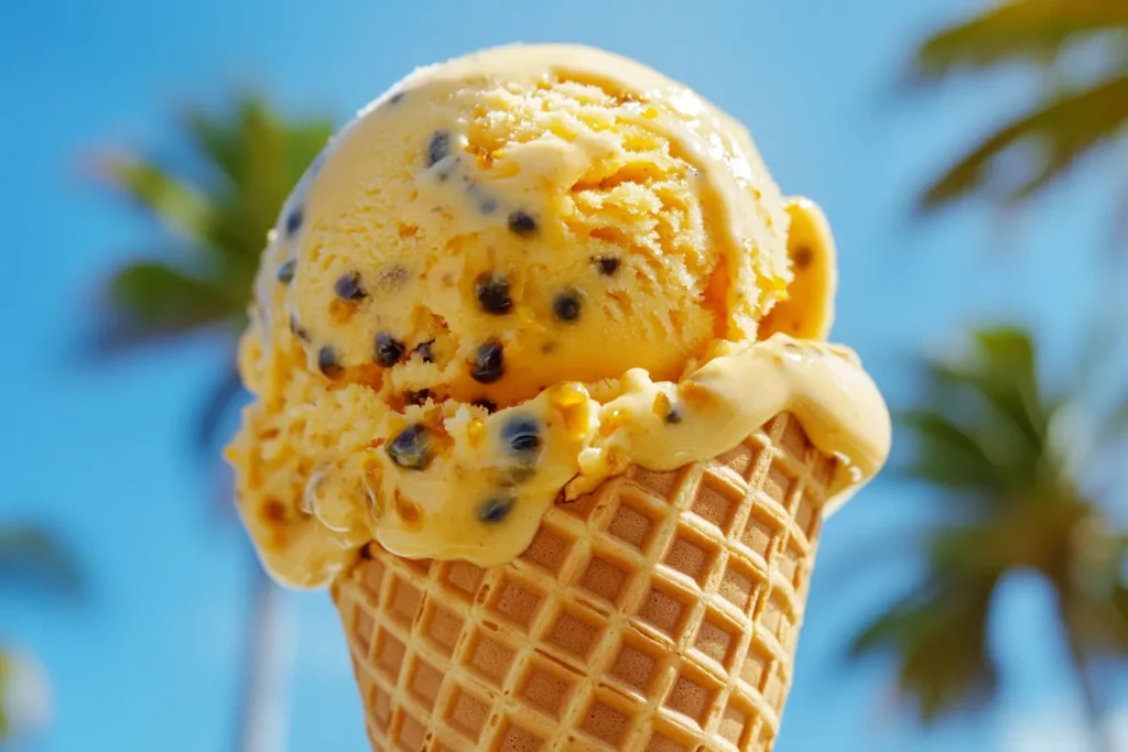 Passion Fruit Ice Cream