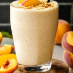 Peach Cobbler Protein Shake