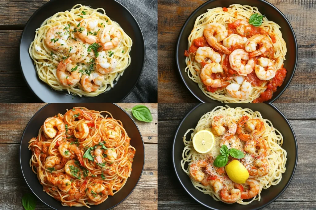 Shrimp spaghetti recipe