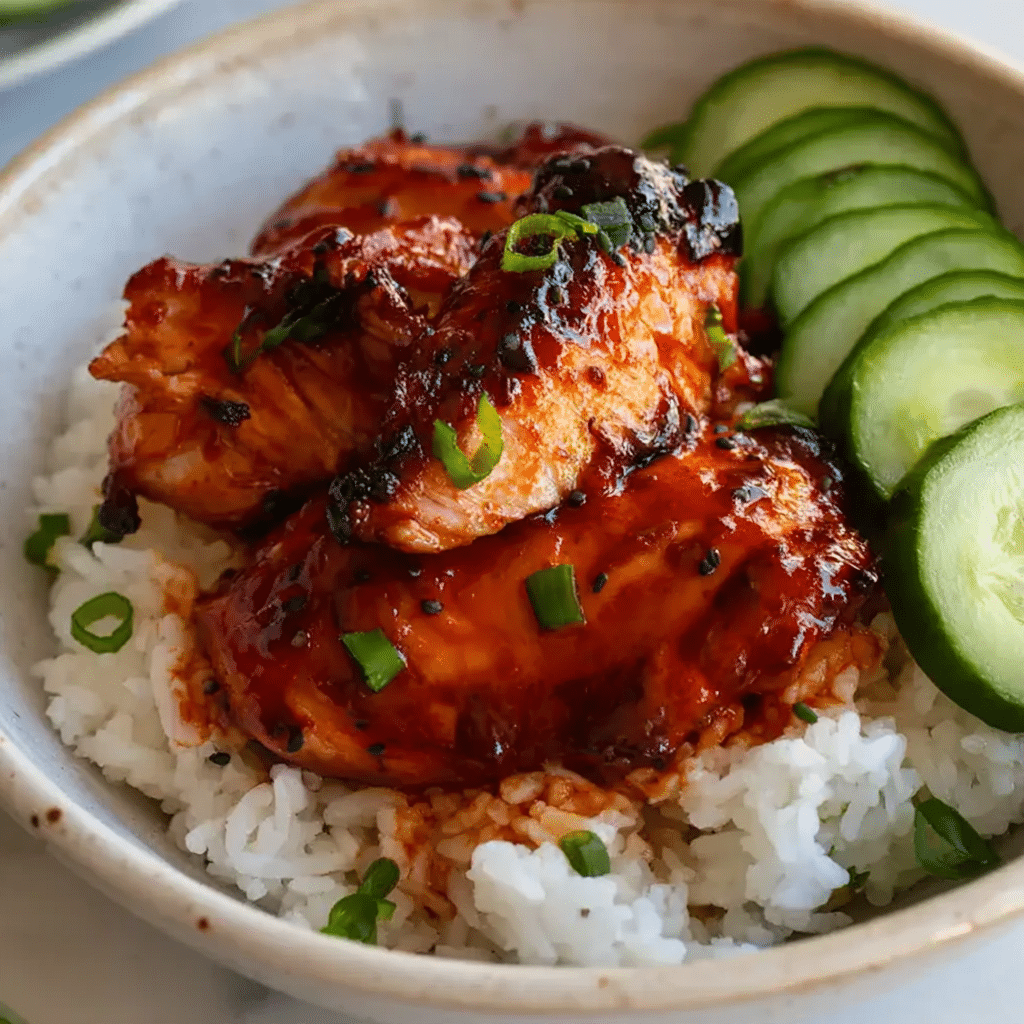 food. httpss.mj .run jID5hRS3J0 Easy Lunch Recipes Sticky Ho b0ce24da 587a 4d05 a1bf 63e569d1ce42 3 - Sticky Honey Gochujang Chicken